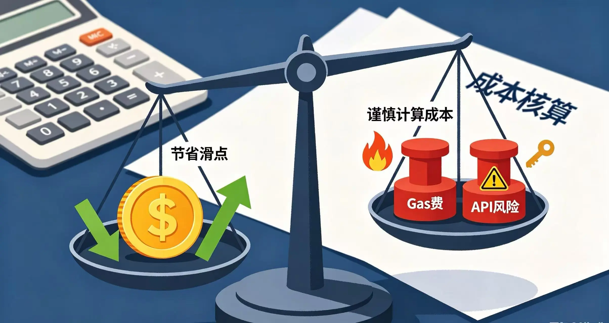 聚合交易成本陷阱示意图
