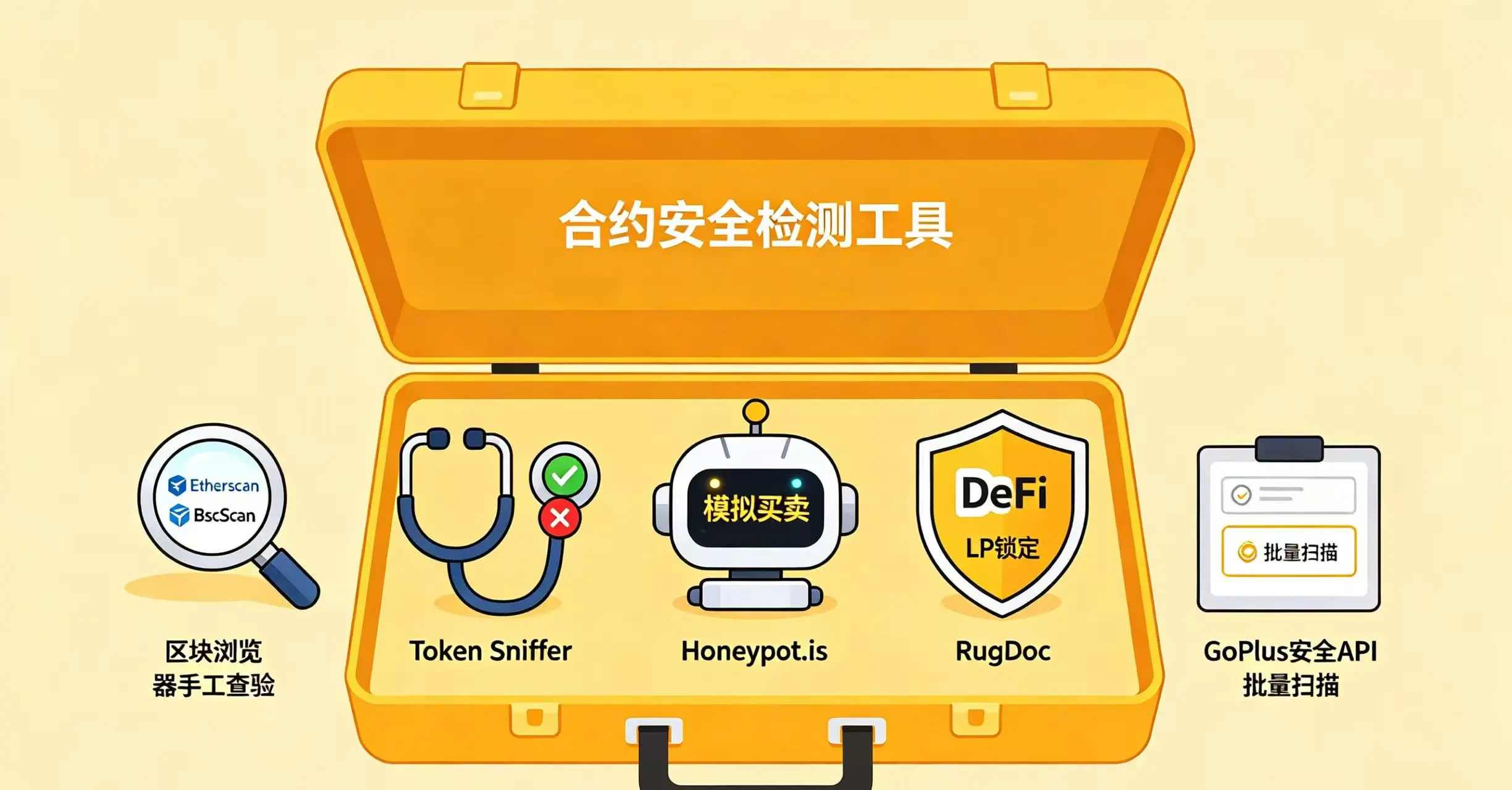 检测合约增发风险工具图 检测合约增发风险工具图