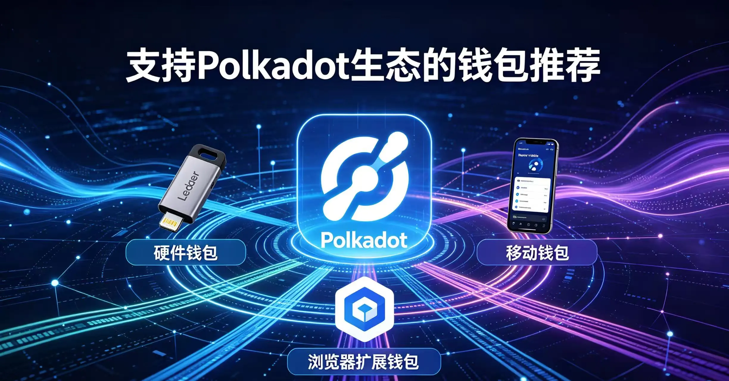 支持Polkadot生态的钱包推荐:从硬件到移动端,总有一款适合你