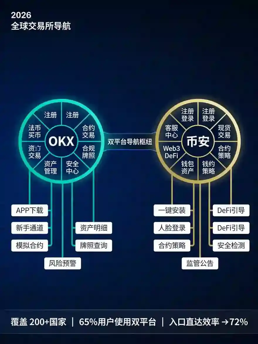 欧亿+比安导航指南，一键直达全球主流交易所核心入口