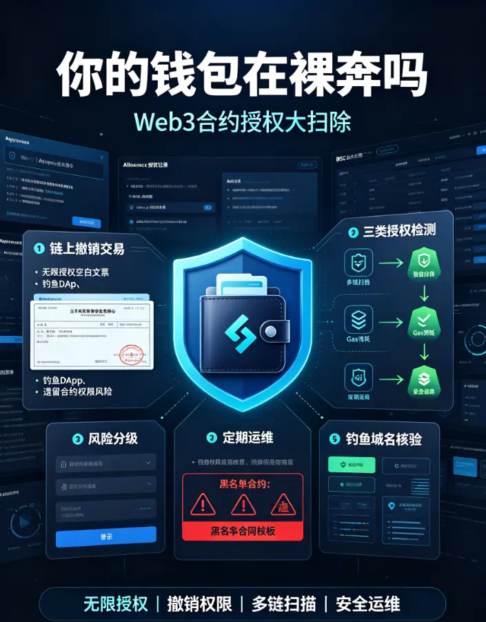 你的账号在裸奔吗？用这3款授权检测工具给Web3钱包做一次大扫除