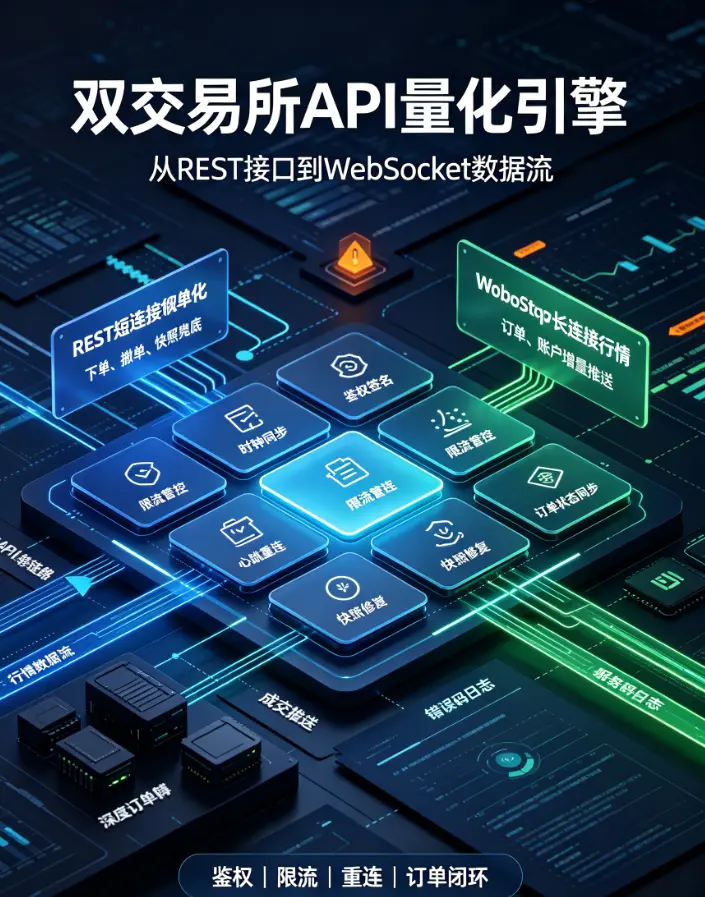 调用比安API与欧亿API开发量化工具：从REST接口到WebSocket数据流的实战导航