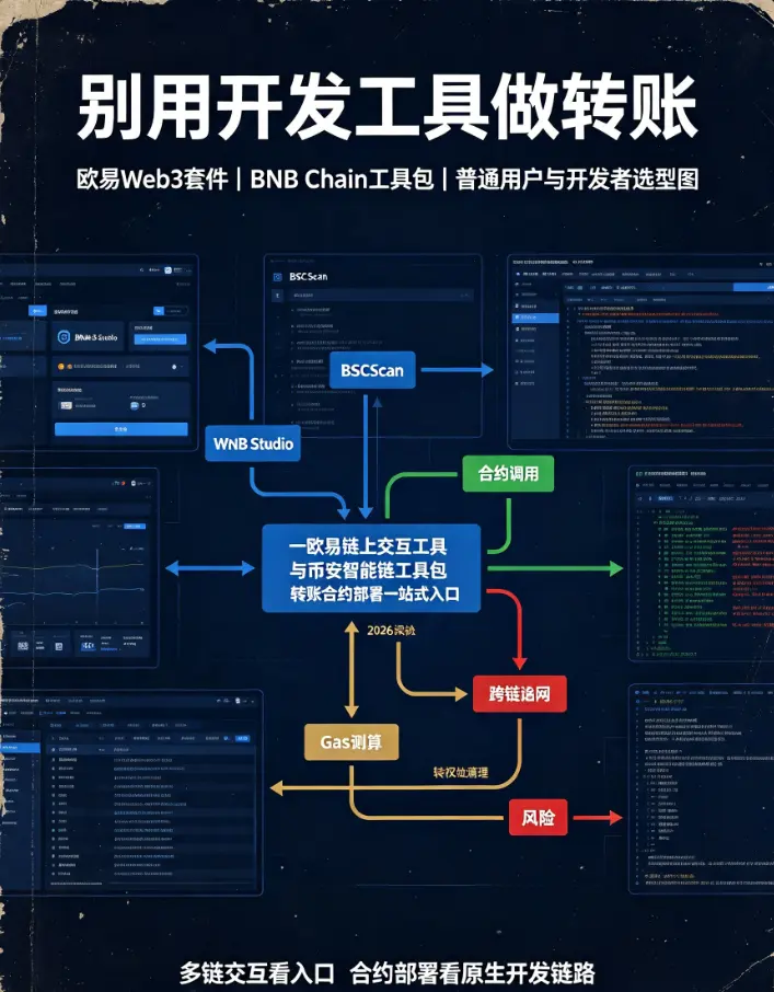 链上交互工具与币安智能链工具包：转账、合约部署一站式入口